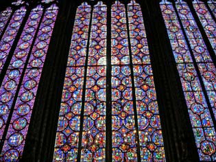 Saint-Chapelle Upper Chapel stained glass