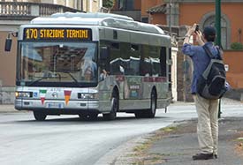 Rome city bus
