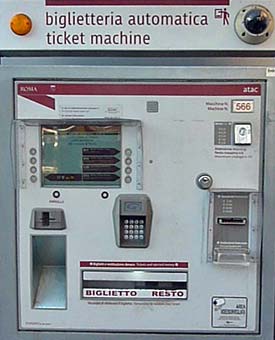Metrebus ticket machine