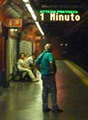 Rome Metro platform