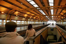 Rome Fiumicino Airport train station