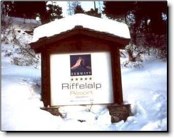 Riffelalp Resort station tram Gornergrat Bahn Zermatt Switzerland travel photo