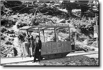 Riffelalp Grand Hotel tram Zermatt Switzerland