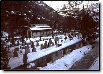 Zermatt cemetery Switzerland travel photo