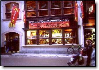 Zermatt Switzerland McDonald's travel photo