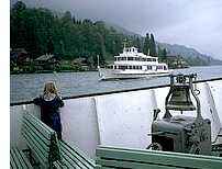 Swiss lake steamers - Lake Thun cruise