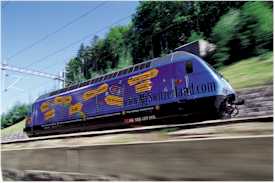 Switzerland Tourism locomotive - Swiss Federal Railways