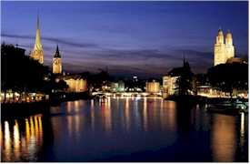 Zurich Limmat River