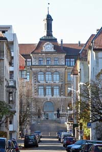 Ancien College Industriel (now Bibliotheque or Public Library), La Chaux-de-Fonds, Switzerland