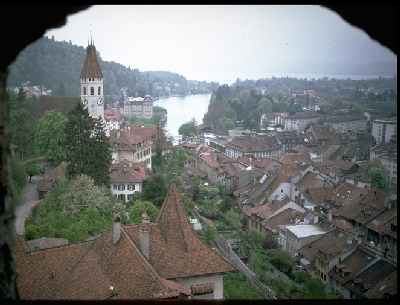 View from Thun Castle, Switzerland