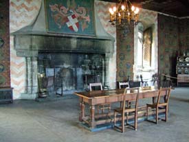 Interior of Ch�teau de Chillon, Montreux, Switzerland