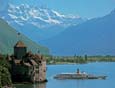 CGN ship at Castle of Chillon