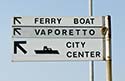 Ferries sign