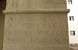 Helen D'Abernon inscription