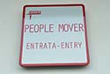 People Mover sign
