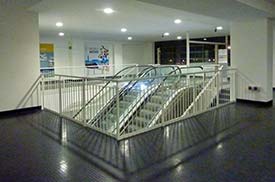 Escalators in Piazale Roma People Mover station