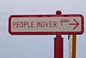 Venice People Mover sign on Tronchetto