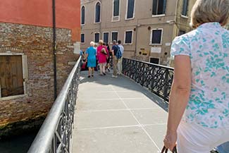 Footbridge in Venice