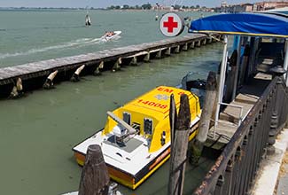 Ambulance in Venice