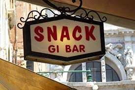 GI Snack Bar, Venice