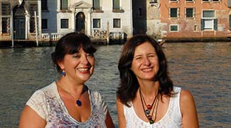 Roberta Curiel and Sara Cossiga of Walks Inside Venice