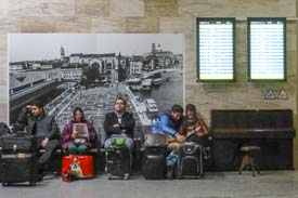 Venice Railroad Station lobby