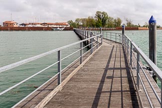 ACTV pier at Certosa