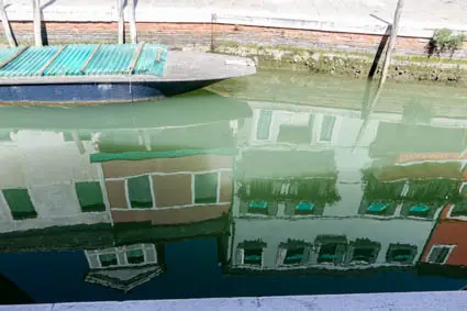 Reflection in Burano canal