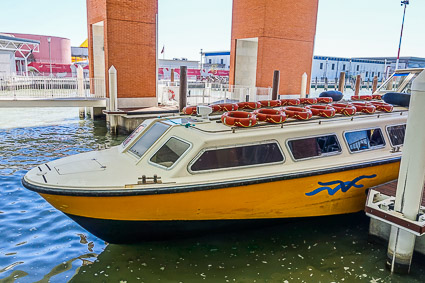 Alilaguna airport boat at Venice Marco Polo Airport