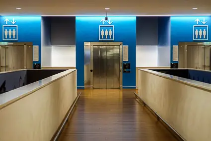 Elevators at Venice Marco Polo Airport