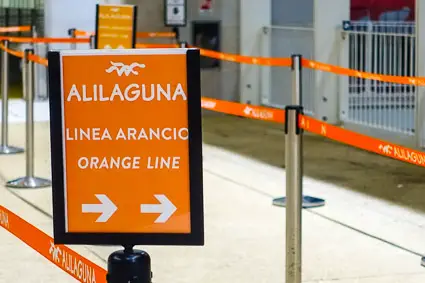 Alilaguna Linea Arancio Sign