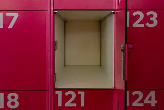 Vaise open locker photo