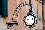 Hotel Galleria sign, Venice
