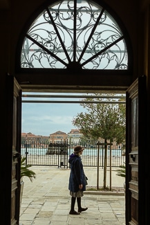 Palazzo Veneziano view from entrance