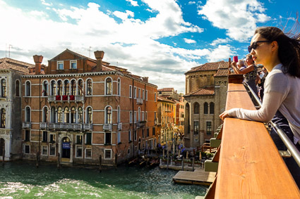 View from Accademia Bridge, Venice