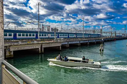 Venice railroad bridge