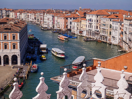 View of Grand Canal from Fondaco dei Turchi, Venice