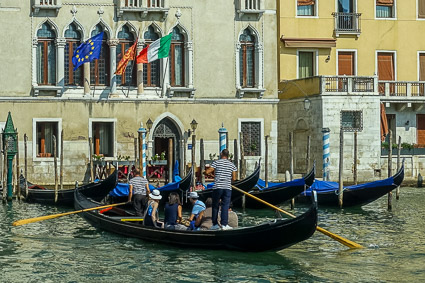 Traghetto in Venice, Italy