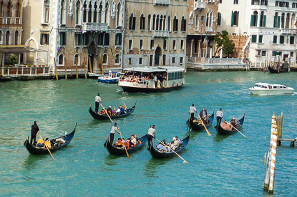 Gondole - Canal Grande, Venezia
