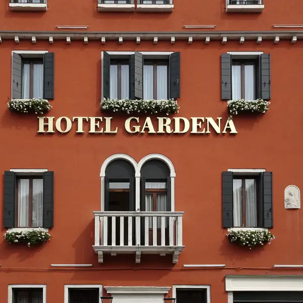 Hotel Gardena in Venice, Italy.