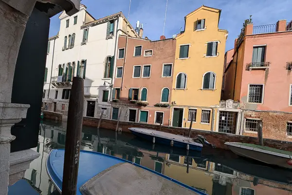 View from vacation apartment in Venice, Italy.