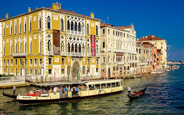 How to Get Around in Venice (gondola, vaporetto ferry, water taxi