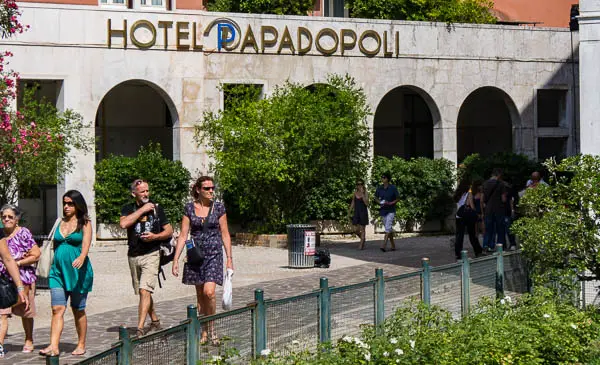 Hotel Papadopoli in Venice, Italy.