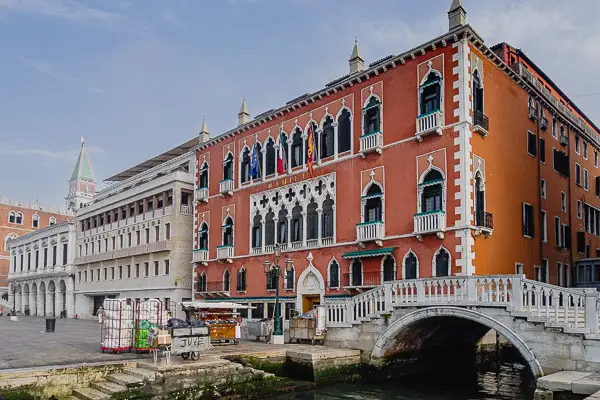 Hotel Danieli in Venice, Italy.