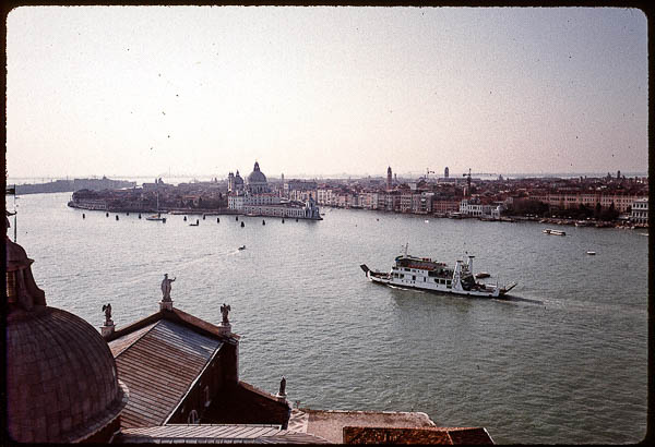 View from campanile of San Giorgio Maggiore, Venice, 1999
