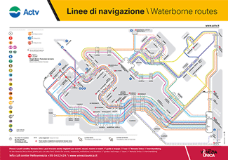 Venice Water Bus Route Map Pdf Actv Venice Public Transportation, Maps, Timetables, And Apps | Venice For  Visitors