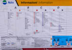 Rialto vaporetto station platform map