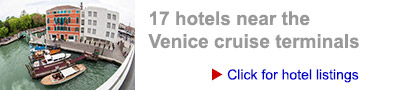 Venice cruise hotels banner
