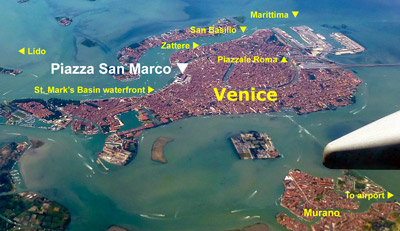 Venice aerial photo