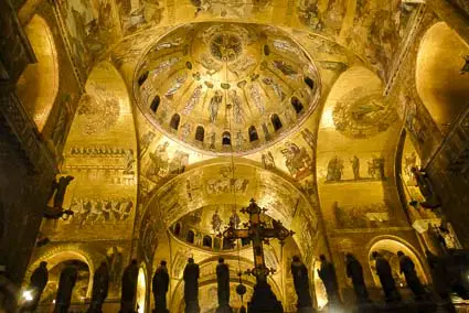St. Mark's Basilica gold mosaics